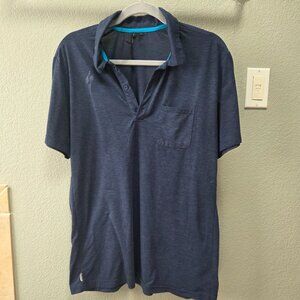 Men's Specialized Utility Polo - Large - Navy Heather